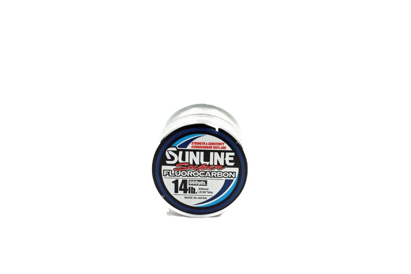 Sunline Super Fluorocarbon Fishing Line, Clear, 14 Pounds, 660 Yards - Image 1